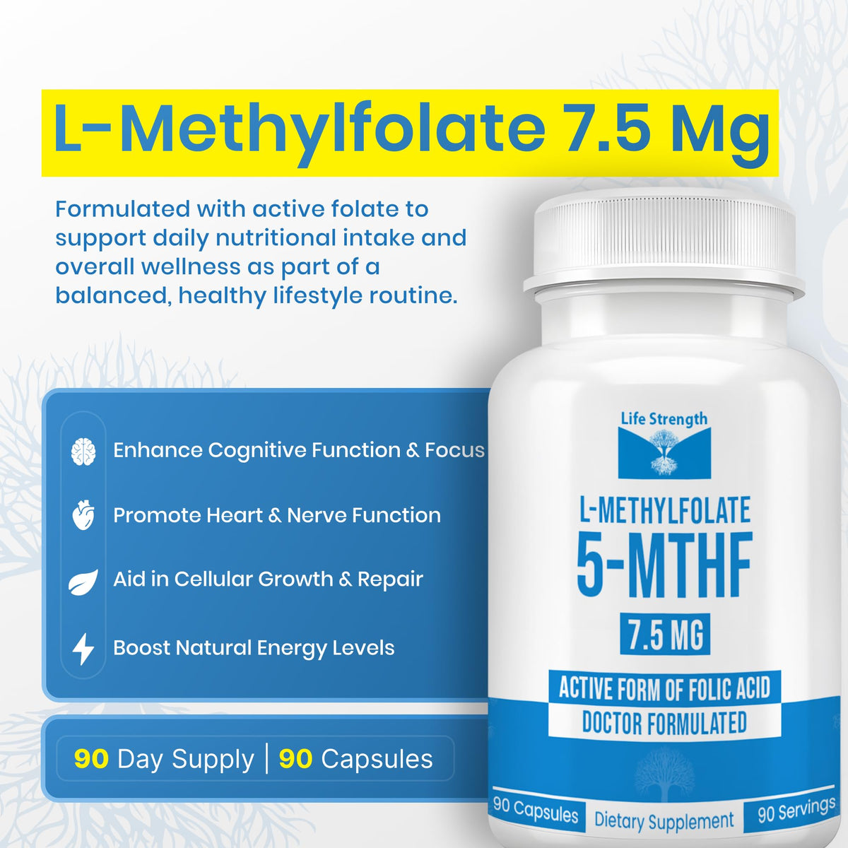 LifeStrength L-Methylfolate 15 MG