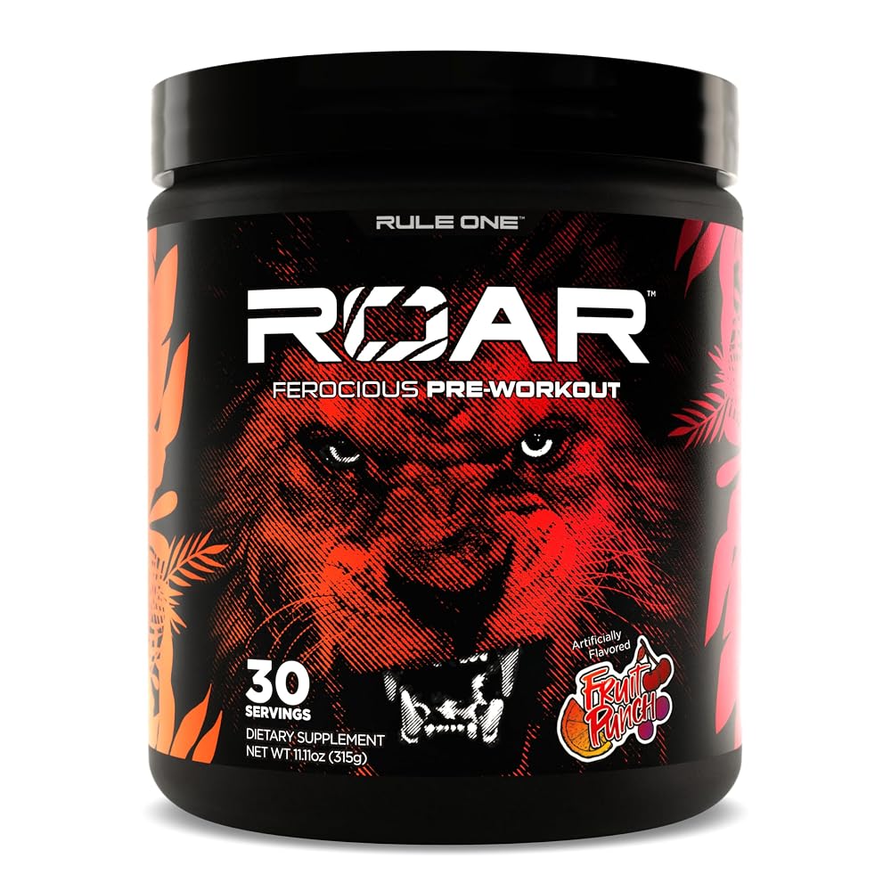 Rule 1 Roar - Pre-Workout Powder with Creatine