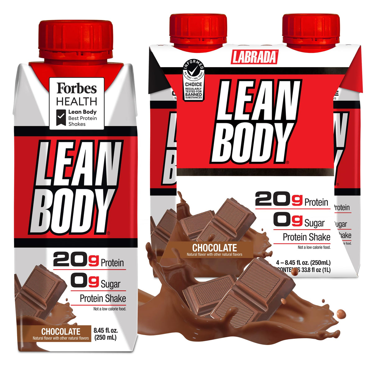 Labrada Lean Body Ready-to-Drink Chocolate Protein Shake