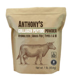 Anthony's Collagen Peptide Powder, Hydrolyzed - 1 lb