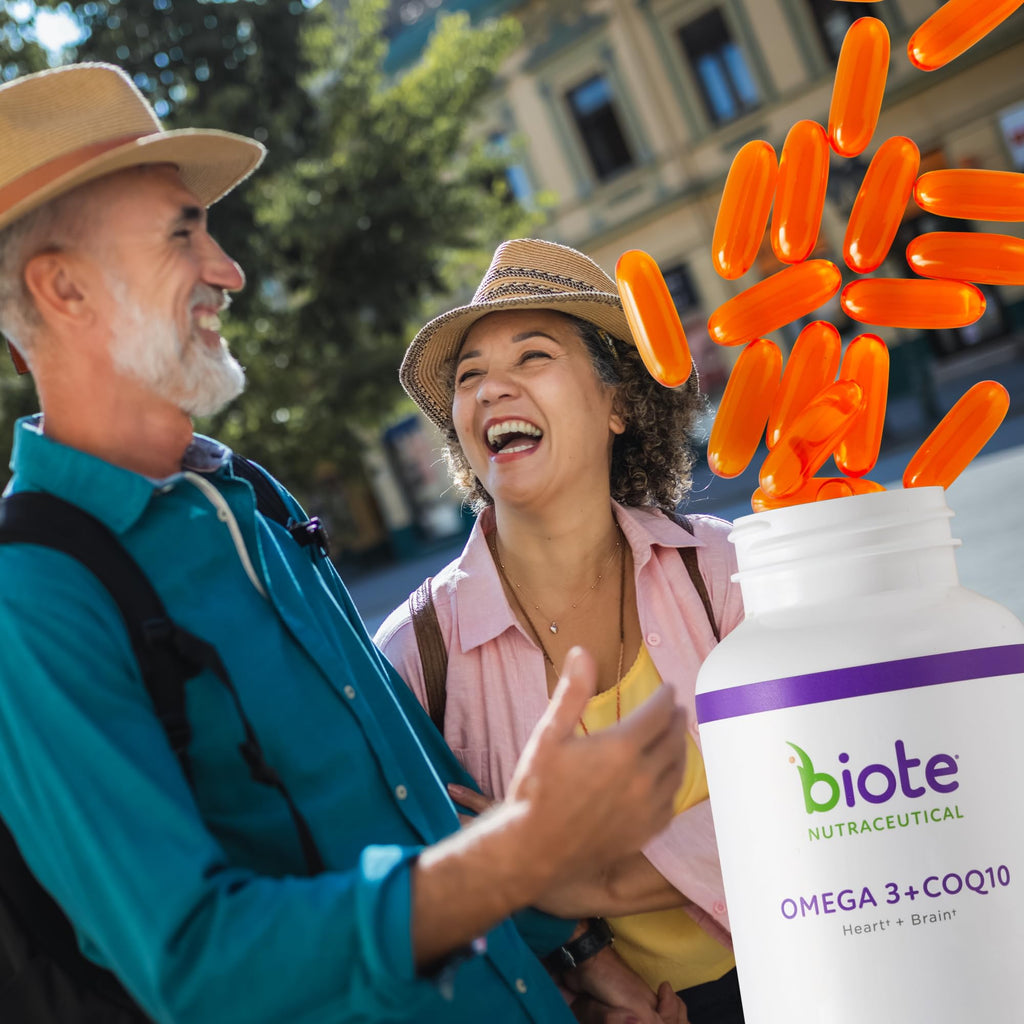 Biote Omega 3 + CoQ10 Heart + Brain Support - 90 Softgels - image 5