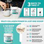 CB Supplements Multi Collagen Protein Powder - 58 Servings - image 5