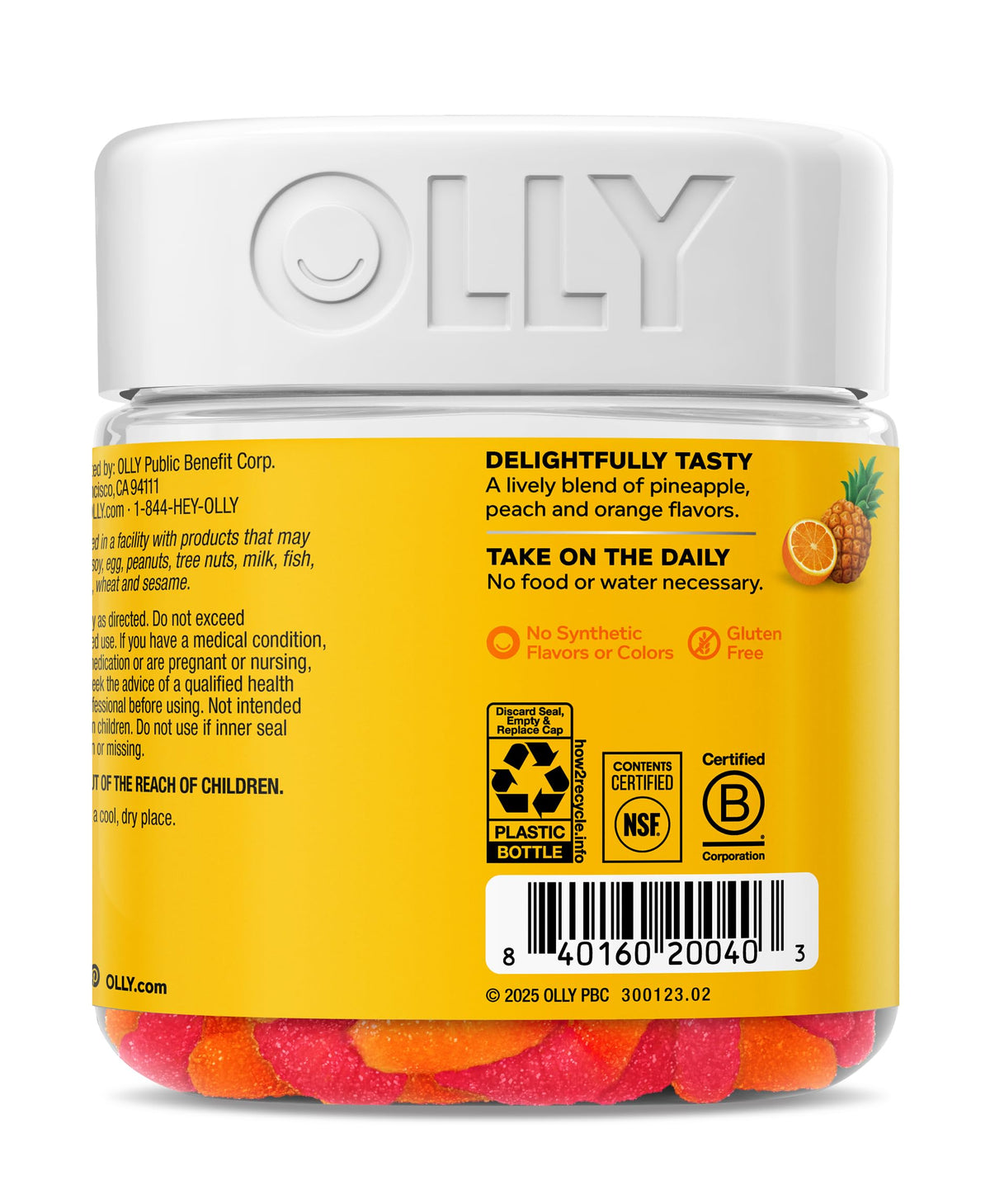 OLLY Hello Happy Gummy Worms