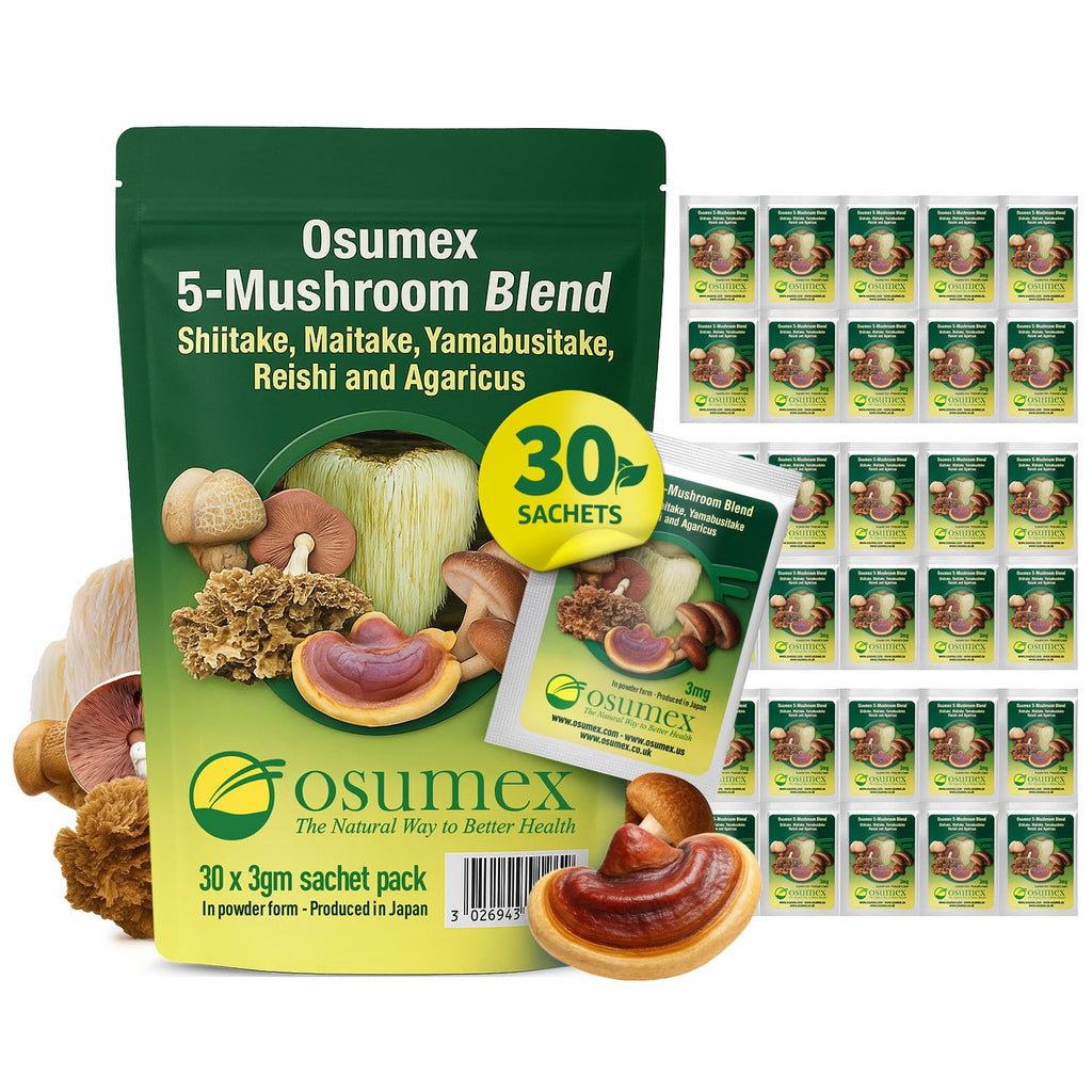 Osumex 5 Mushroom Blend Immune Support - 30 Sachets