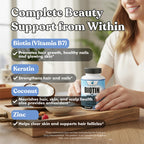 American Standard Supplements Biotin 20,000mcg with Keratin & Zinc - image 7