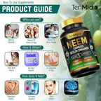 Tenmido Neem Leaf 8-in-1 Supplement Immune Health Support - 150 Capsules - image 6