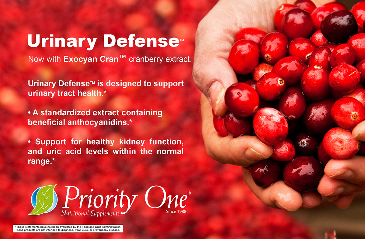 Priority One Vitamins Urinary Defense - 100 Vegetarian Capsules - image 6