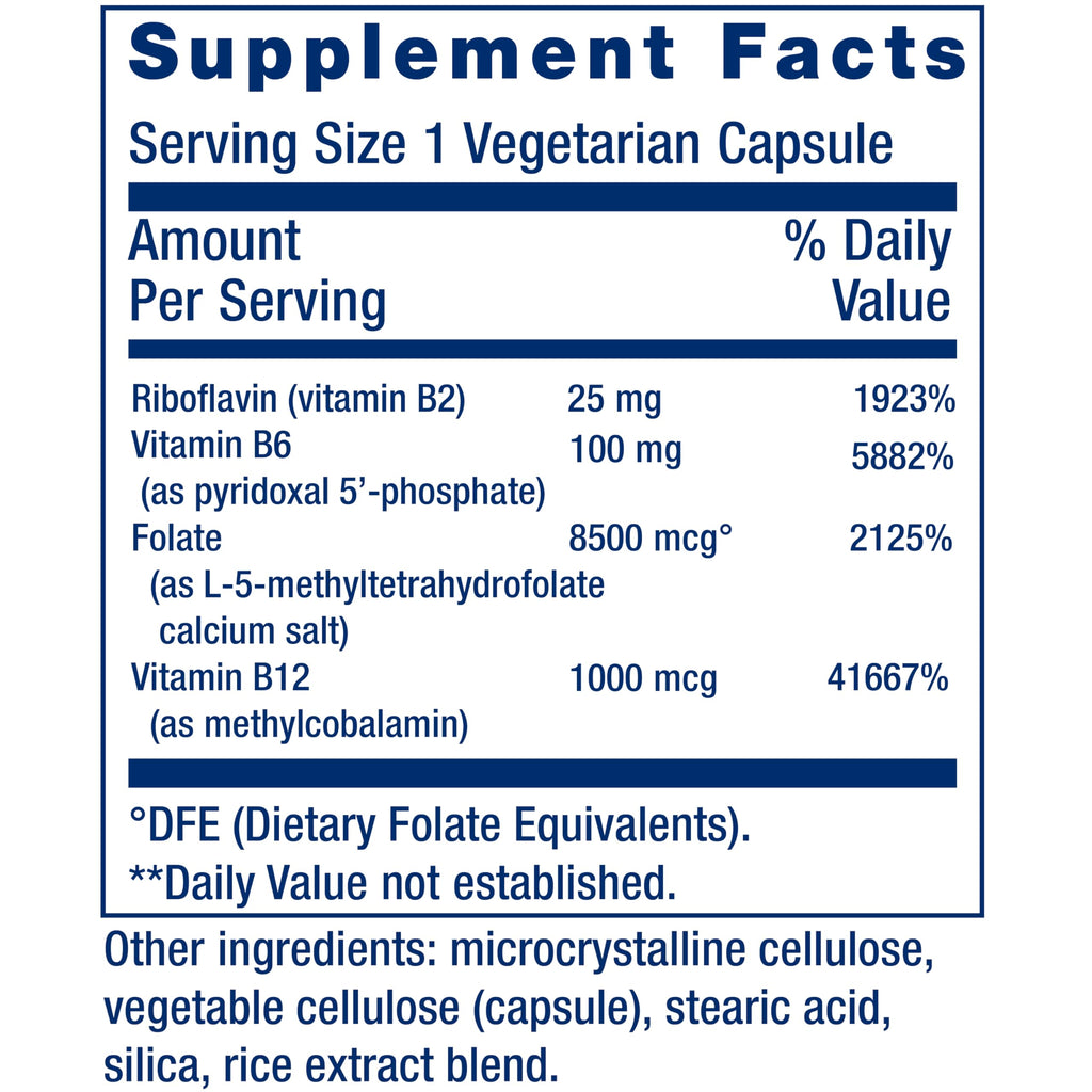 Life Extension Homocysteine Resist Vegetarian Capsules - 60 Count - image 3