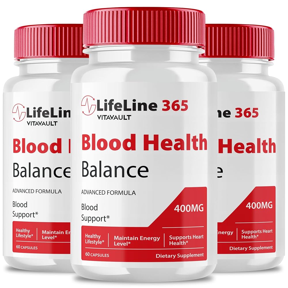 Vitavault Lifeline 365 Blood Support Formula Capsules - 180 Capsules