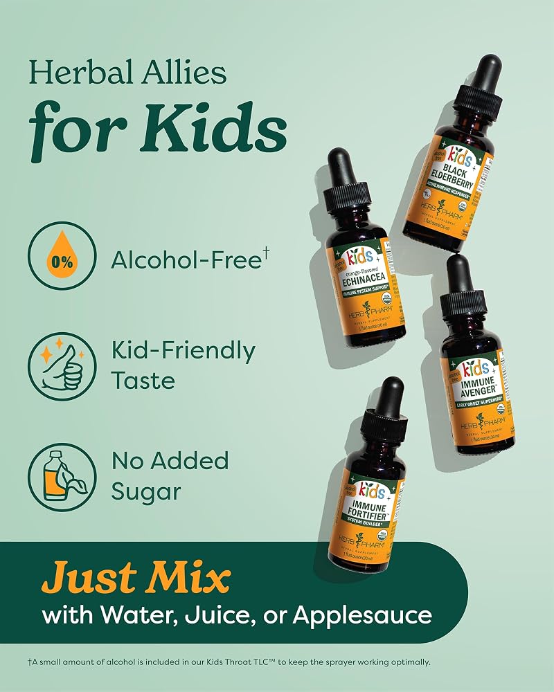 Herb Pharm Organic Kids Herbal Hug: Nervous System Support