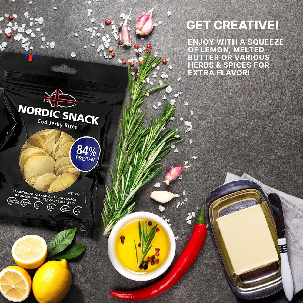 Nordic Catch Freeze Dried Cod Fish Bites - 35g - image 6