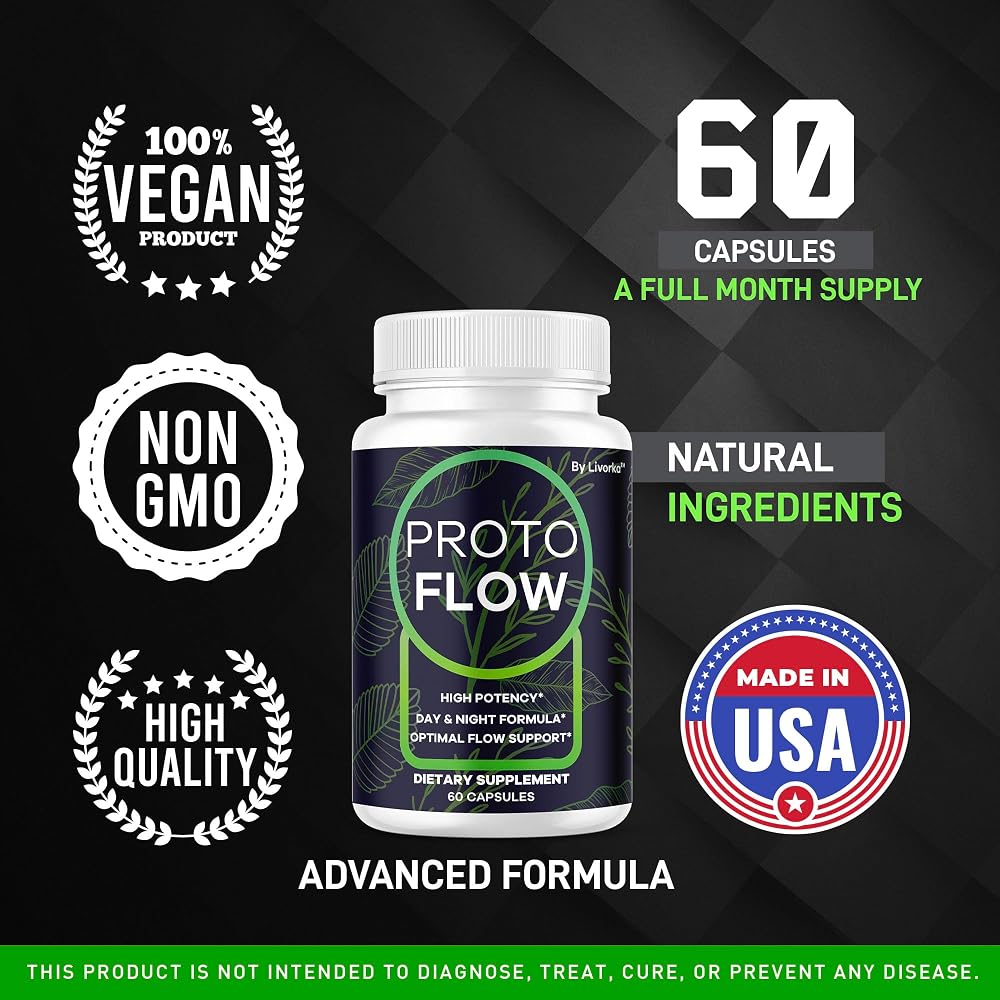 Pharmagetics Proto Flow Support Capsules - 300 Count - image 4