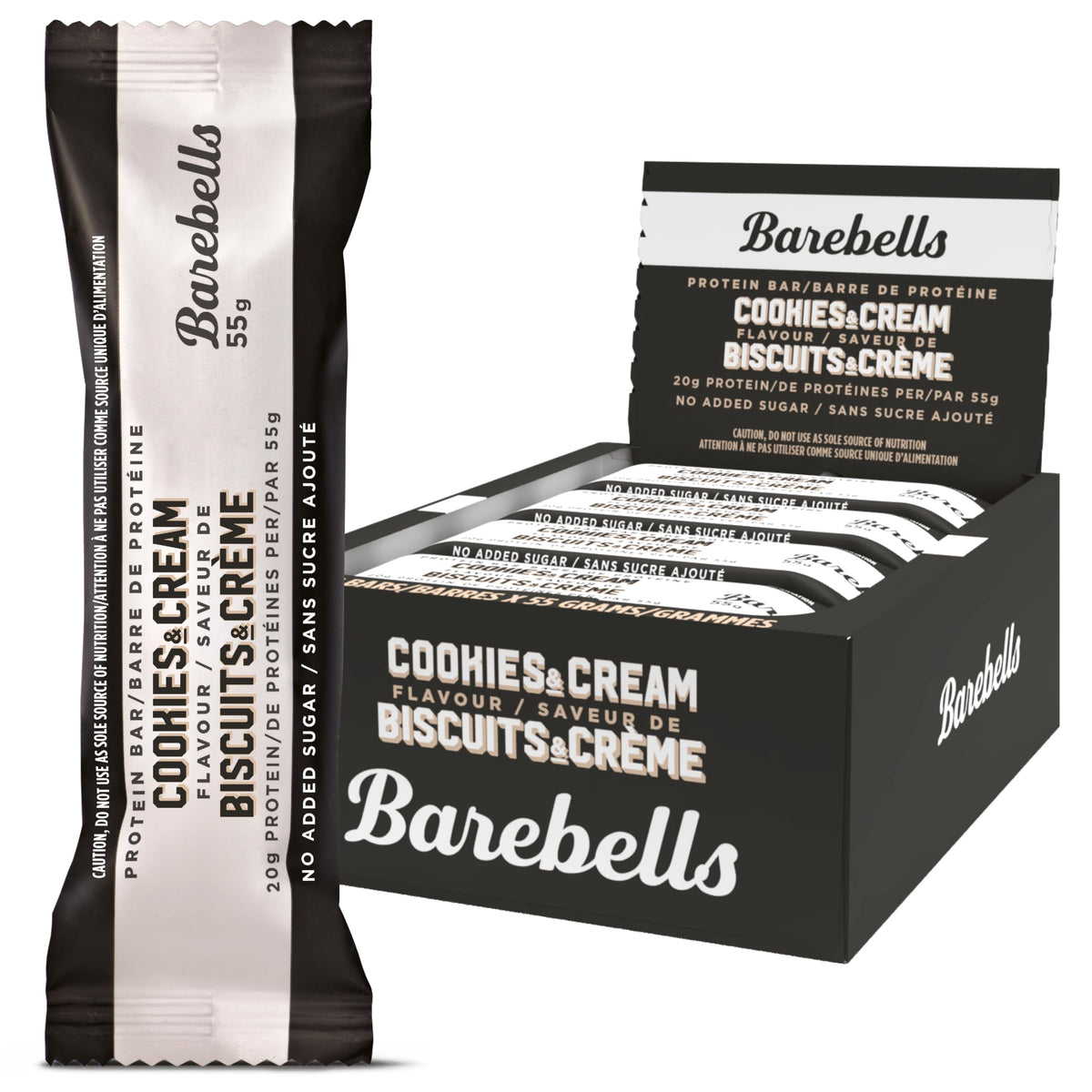 Barebells Protein Bars Cookies & Cream