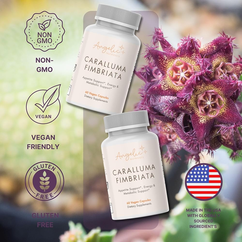 Angelic Nutrients Caralluma Fimbriata 1200mg - 60 Capsules - image 4