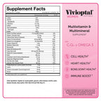 Vivioptal Women Multivitamin with CoQ10 & Omega-3 - 90 Softgels - image 6