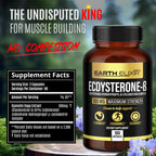 Earth Elixir Ecdysterone 900mg Muscle Building - 180 Capsules - image 2