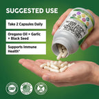 Clean Nutraceuticals Oregano Oil Immune Support - 60 Capsules - image 6