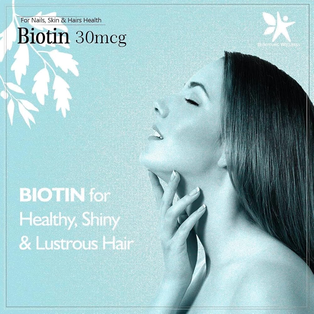 METROL Goldy Biotin 30mcg for Hair Growth - 90 Tablets - image 4