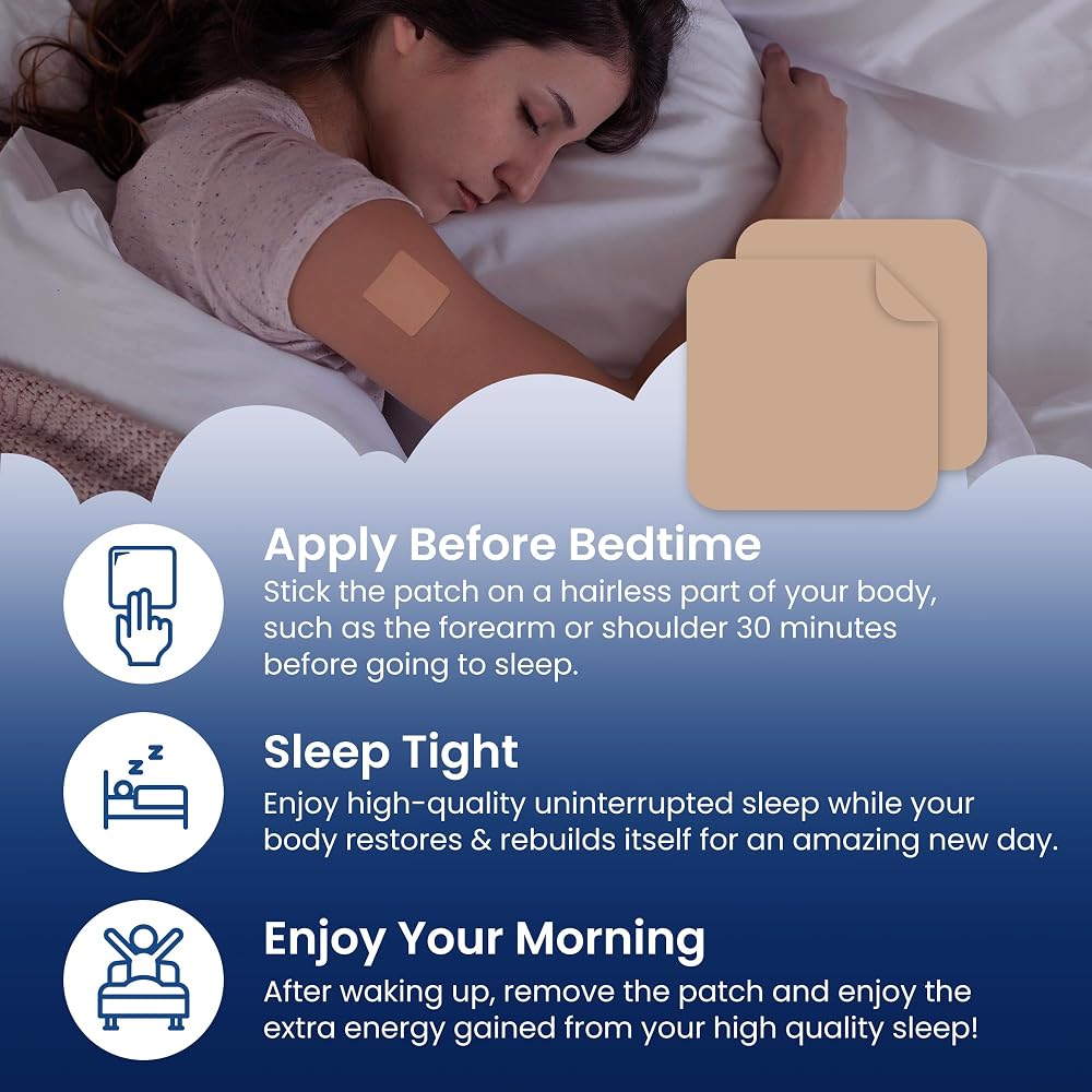 MONIER Sleep Patches for Adults Extra Strength - 60 Patches - image 5