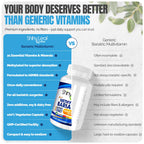 Shiny Leaf Bariatric Multivitamin Without Iron, Methylated, Once Daily