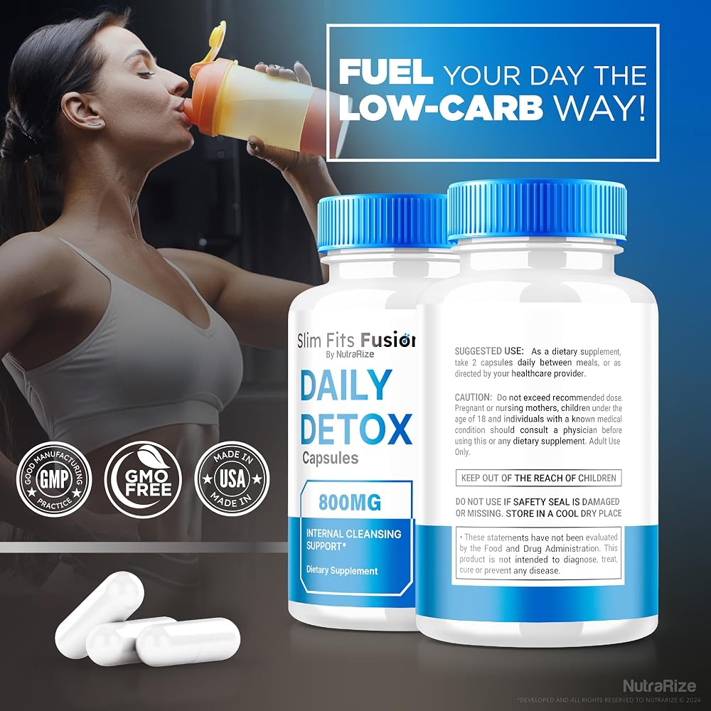 NutraRize Slim Fits Fusion Keto Weight Loss Capsules - 60 Capsules - image 8