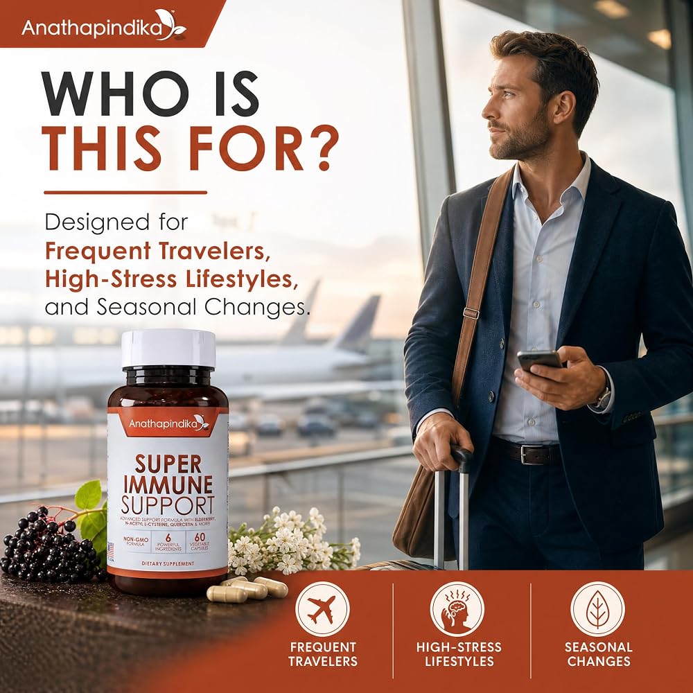 Anathapindika Health Super Immune Support 6-in-1 - 60 Capsules - image 2