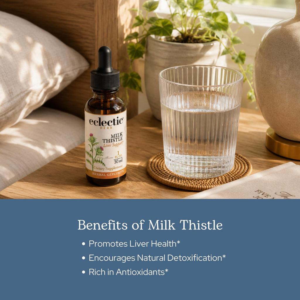 Eclectic Institute Milk Thistle Glycerite Herbal Supplement - 1 fl oz - image 4