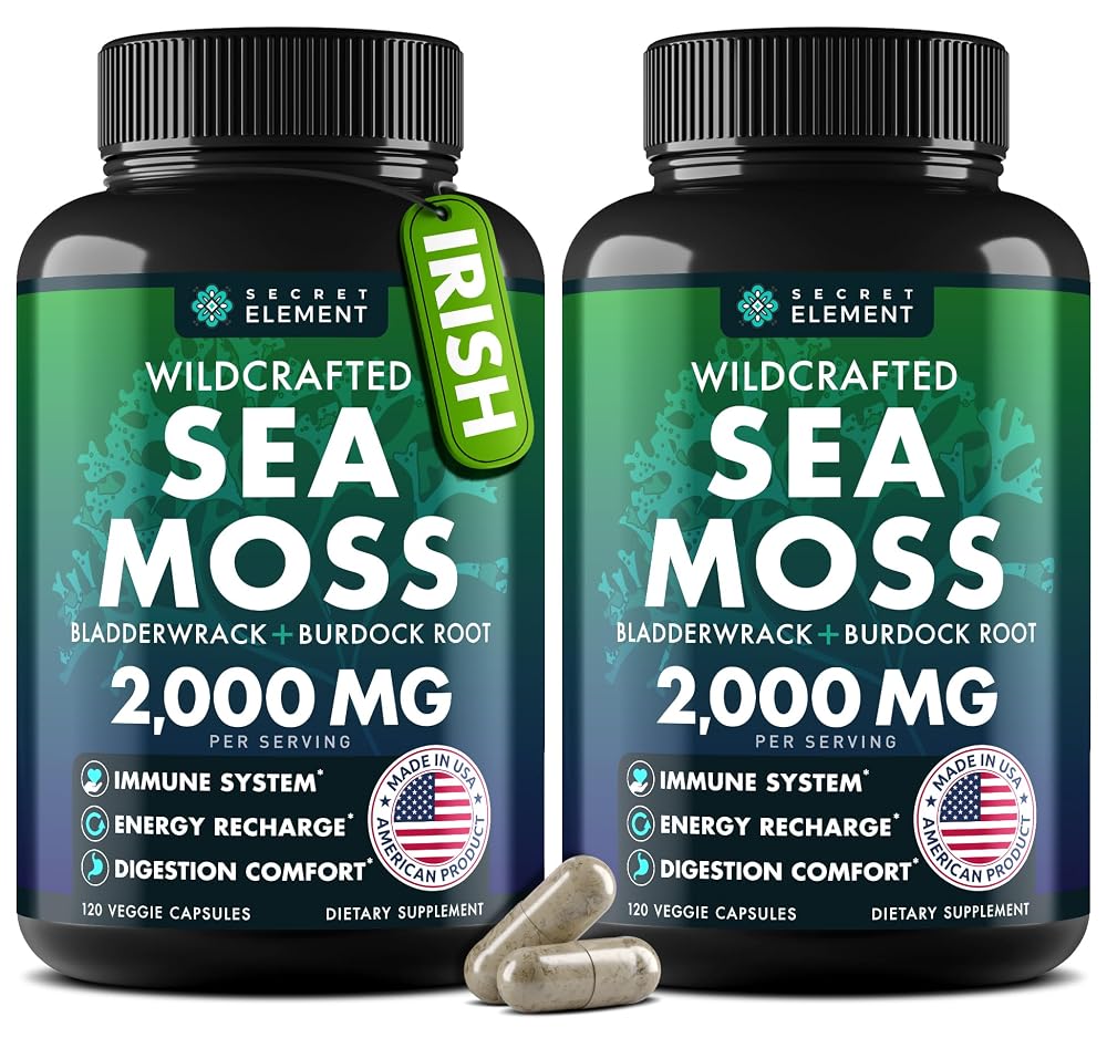 Secret Element Irish Sea Moss Capsules