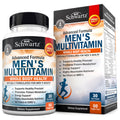 BioSchwartz Mens Multivitamin with Vitamin C A B D3 E Zinc for Immune