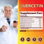 Organic Cadane Quercetin Extract Capsules - 90 Capsules - image 3