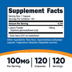 Nutricost Luteolin 100mg - 120 Vegetarian Capsules - image 2