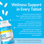 21st Century Calcium 600mg Tablets - 400 Count - image 3