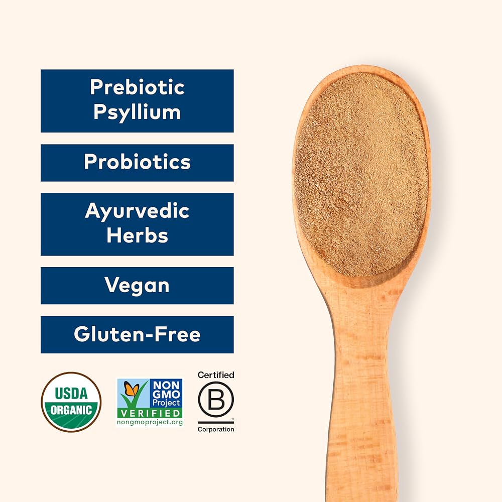 ORGANIC INDIA Psyllium Husk Pre & Probiotic Fiber - image 3