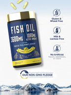 Carlyle Fish Oil 3600mg Omega 3 - 120 Softgels - image 5