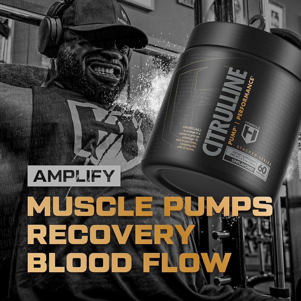 HOSSTILE Citrulline Fermented L-Citrulline Powder - 60 Servings - image 2