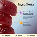 VITA GLOBE B Complex Gummies 5000mcg Energy Support - 120 Gummies - image 3