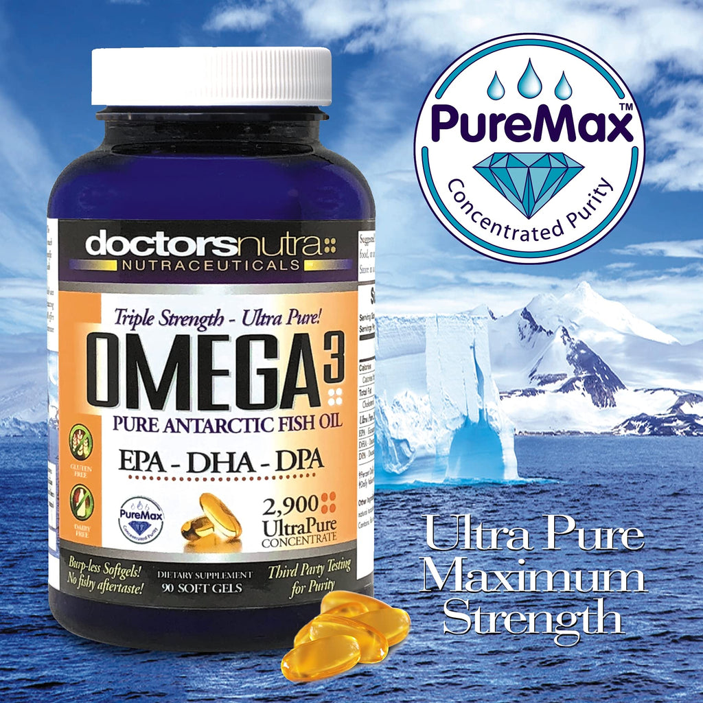 Doctors Nutra Omega 3 DPA Fish Oil 2900mg Triple Strength - 90 Softgels - image 6