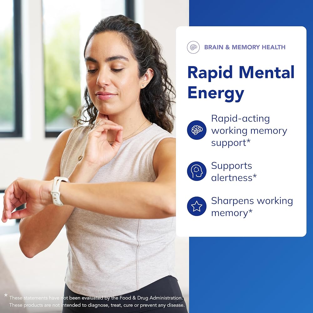 Pure Encapsulations Rapid Mental Energy - 30 Capsules - image 3