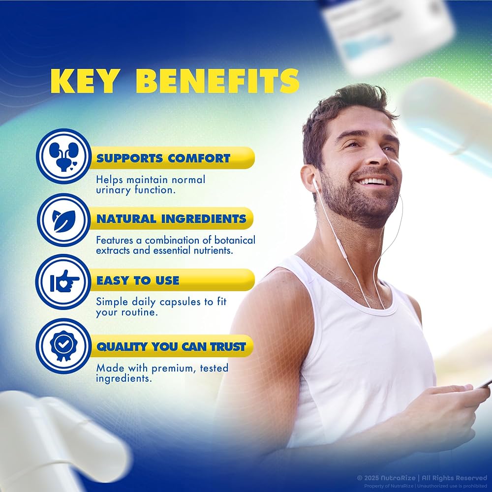 NutraRize ProstaBiome Prostate Support Supplement - 60 Capsules - image 4