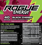 Rogue Energy Black Cherry Energy Drink Powder - 40 Servings - image 3
