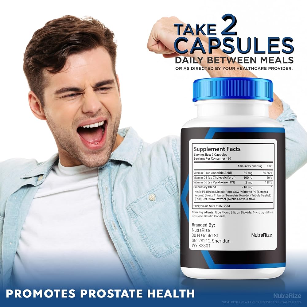NutraRize Prostazen Capsules for Prostate Health - 60 Capsules - image 6