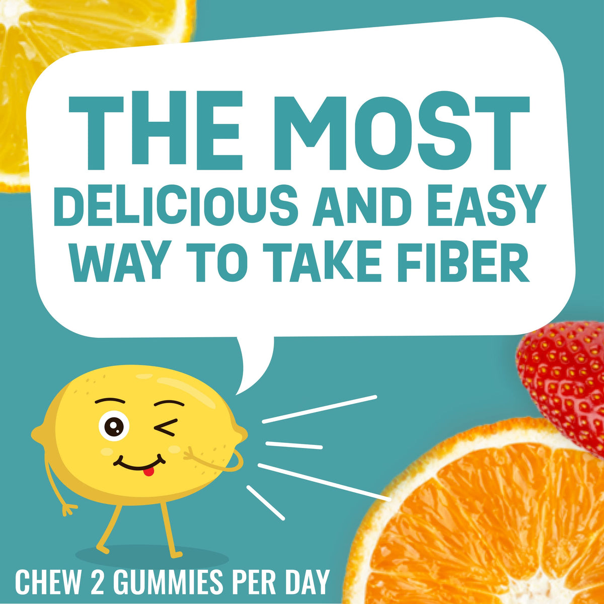 Fiber Advance Gummies Plant-Based Fiber Supplement Kids 3-Pack - image 4