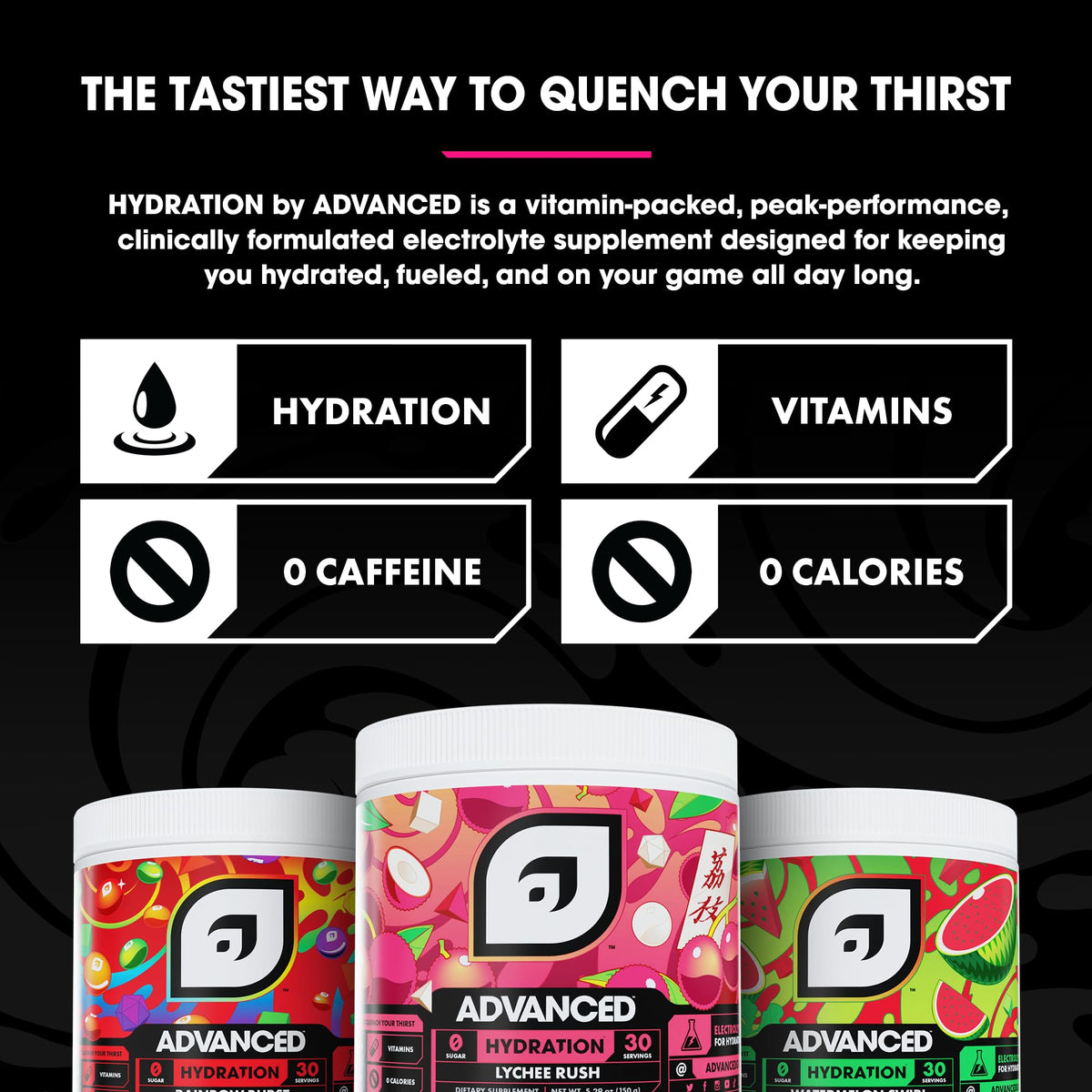 Advanced Hydration Electrolyte Drink Mix with B Vitamins - 30 Servings - image 5