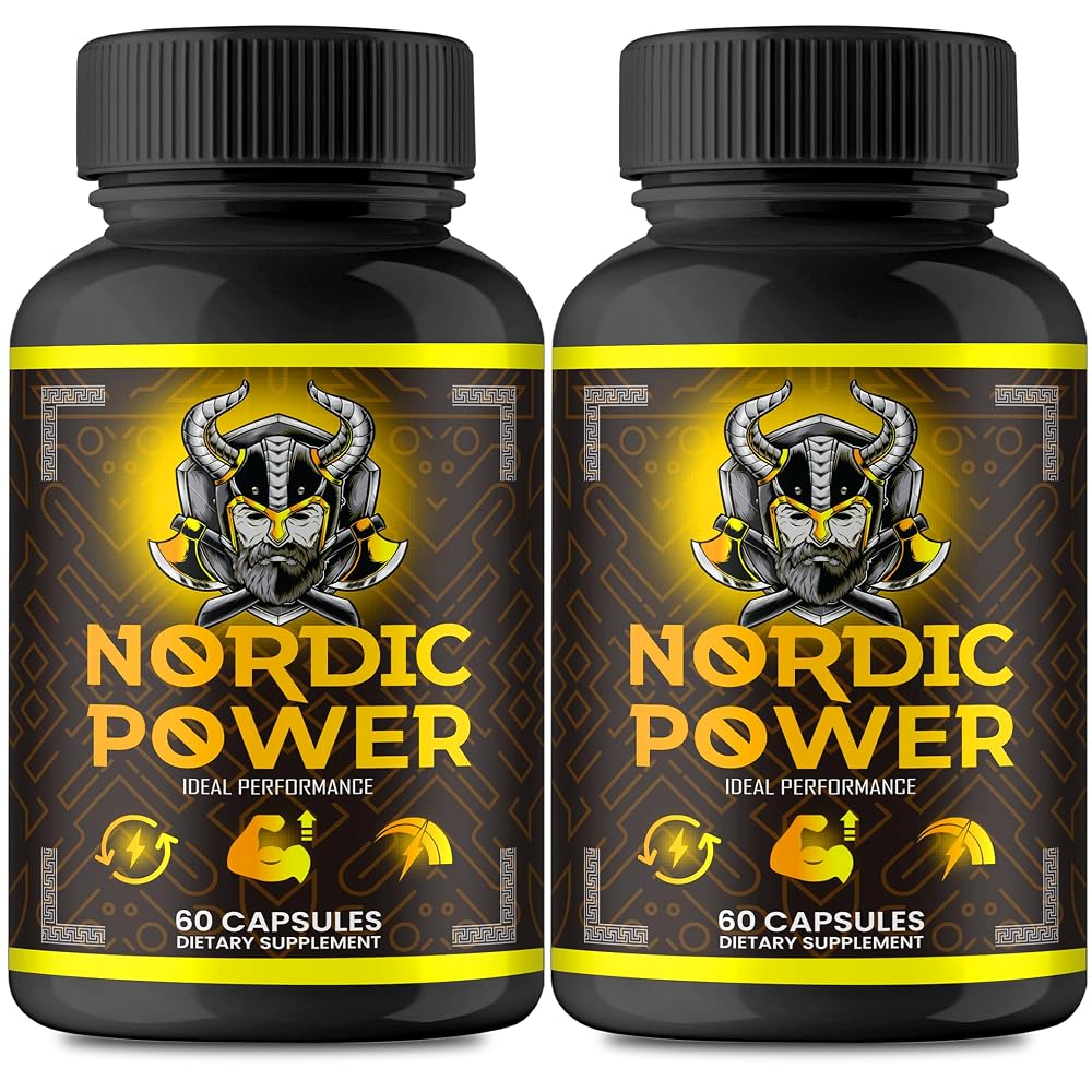 IDEAL PERFORMANCE Nordic Power Pills Maximum Strength - 120 Capsules
