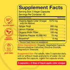 Intentionally Bare Apple Cider Vinegar Capsules - 120 Softgels - image 6