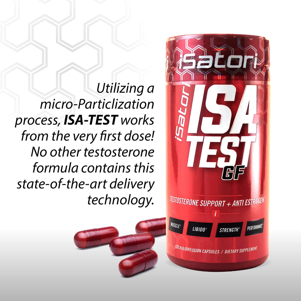 iSatori ISA-Test GF Testosterone Support - 120 Capsules - image 6