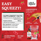 Wild & Organic Raspberry Ketones Extract Tincture - Liquid Raspberry