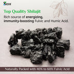 Sayan Shilajit Tablets 200mg Fulvic Acid - 60 Count - image 3