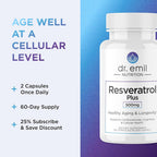 Dr. Emil Resveratrol Supplement with Quercetin