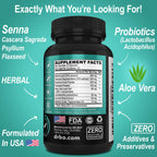 DR. BO Colon Cleanser Detox Intestinal Cleanse Pills - 30 Capsules - image 8